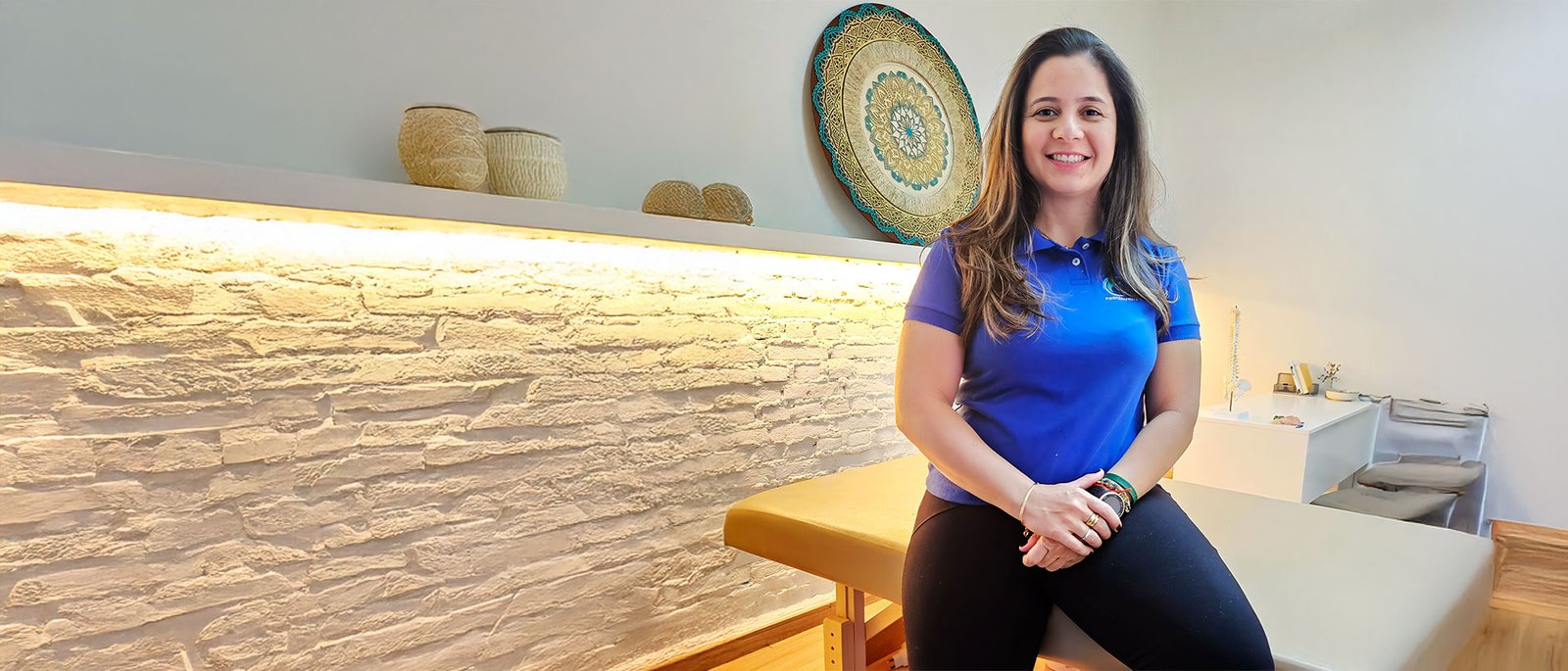 Carla Chagas, fisioterapeuta e quiropraxista